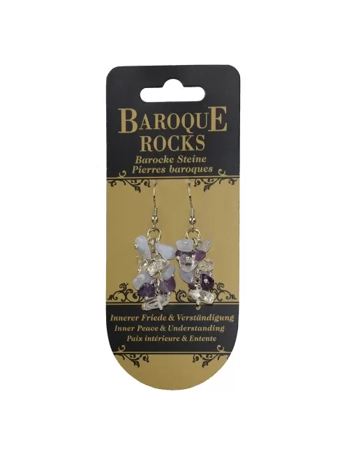 Ohrringe - Barock Kombi - Chalcedon