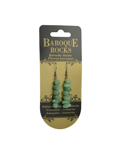 Ohrringe - Barock Classic - Aventurin Entspannung