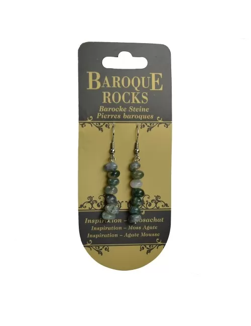 Ohrringe - Barock Classic - Moosachat Inspiration