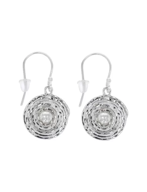 Ohrringe - Kreise mit Spriale