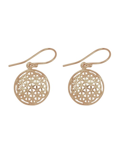 Ohrringe - Blume des Lebens