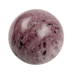 Heilsteine & Edelsteine - Massage-Kugel Piemontitquarz in Geschenkschachtel, 05cm