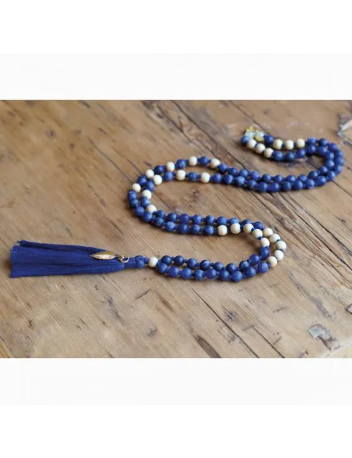 Spirit of OM - Kette - Mala Sodalith