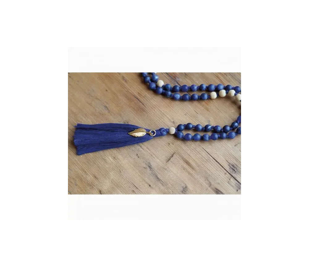 Spirit of OM - Kette - Mala Sodalith