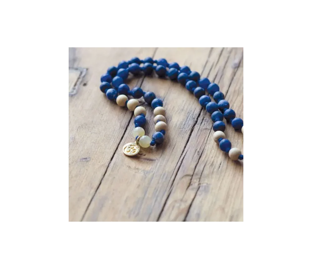 Spirit of OM - Kette - Mala Sodalith