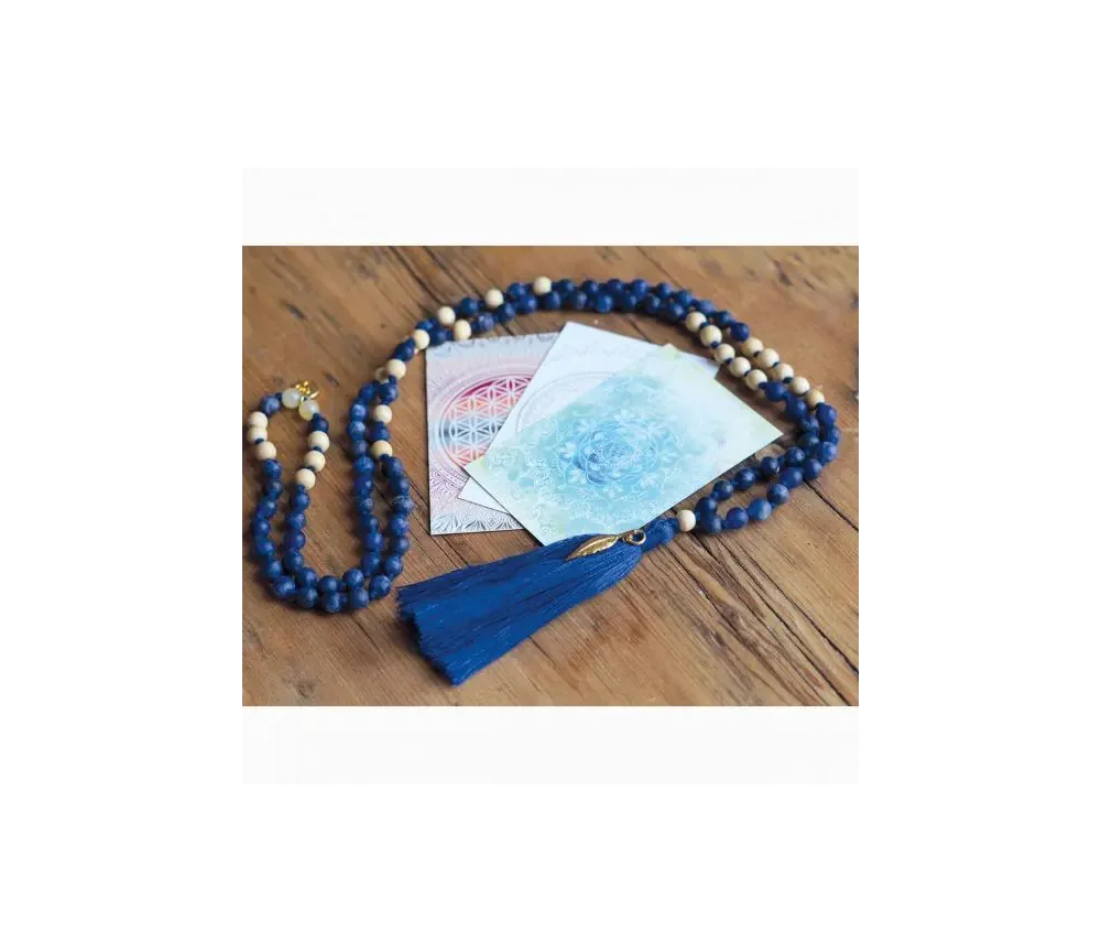 Spirit of OM - Kette - Mala Sodalith