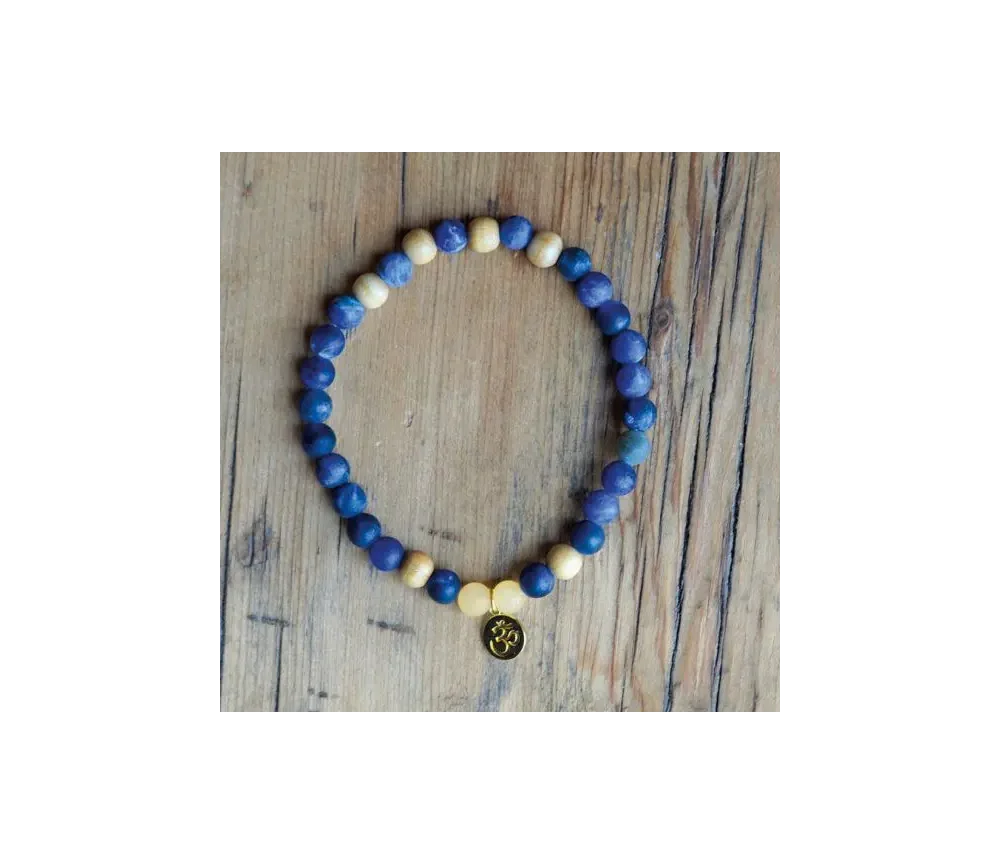 Spirit of OM - Armband Sodalith