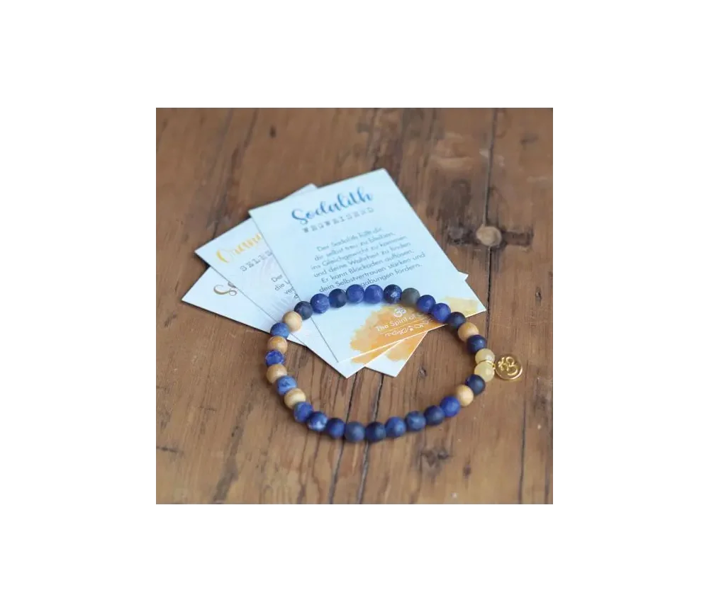 Spirit of OM - Armband Sodalith