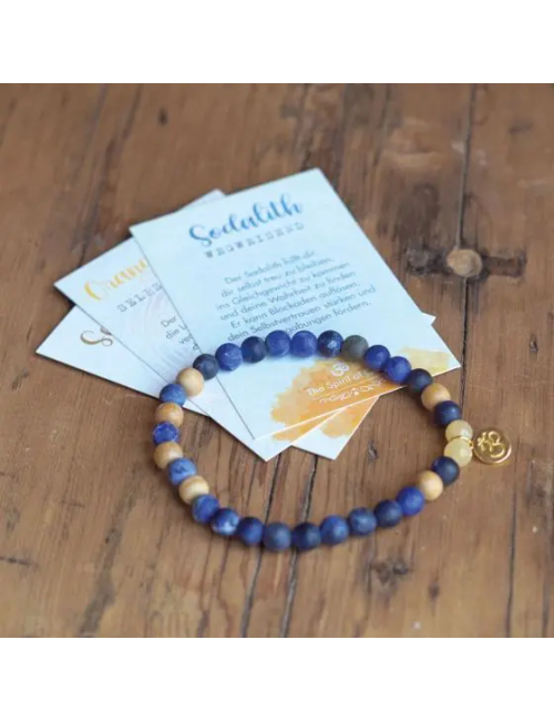 Spirit of OM - Armband Sodalith