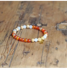 Spirit of OM - Armband Carneol