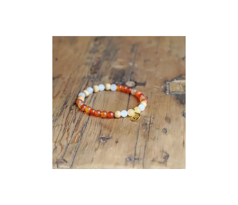 Spirit of OM - Armband Carneol