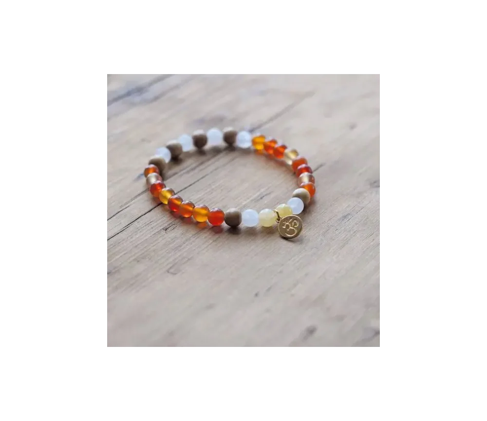 Spirit of OM - Armband Carneol