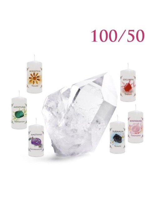 Engelalm - Energiekerze - Chakra - alle 7 Chakren im Set - verschiedene Größen