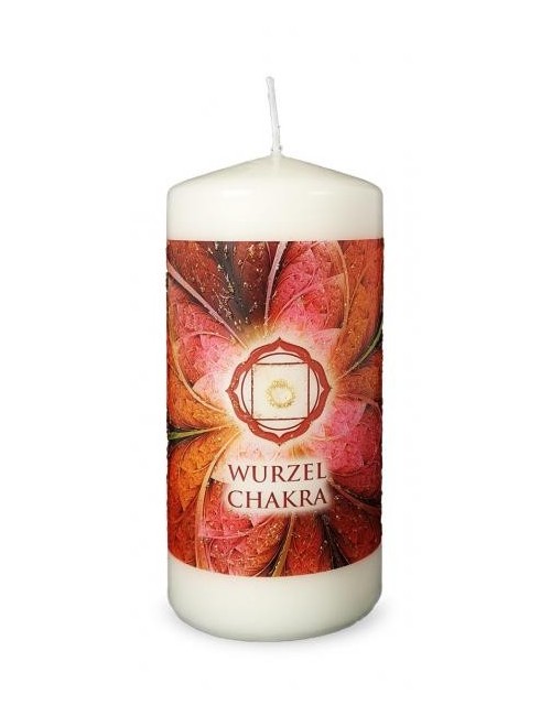 Engelalm - Energiekerze - Chakra - alle 7 Chakren im Set - verschiedene Größen