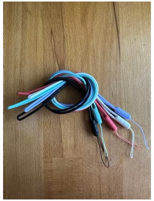 Healy - Befestigungsband, Schnur, Halsband aus Silikon versch. Farben- fürs Healy Gerät