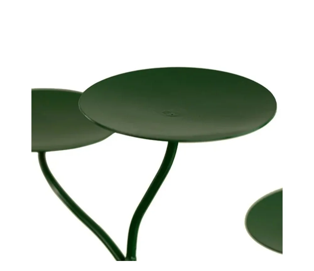 Teelichthalter - Chakra Baum /Teelicht Ständer - Grün - mit 7 Armen ca. 57x35cm