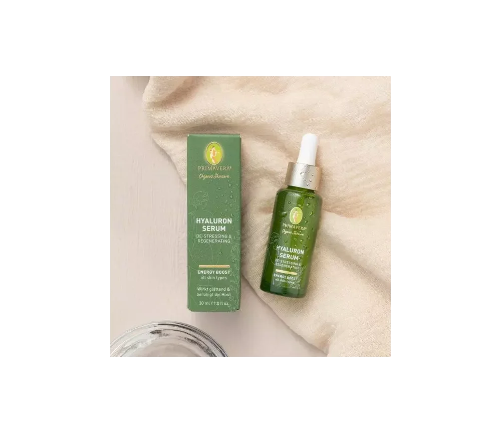 Primavera - Gesichtspflege - Hyaluron Serum - De-Stressing & Regenerating - 30 ml