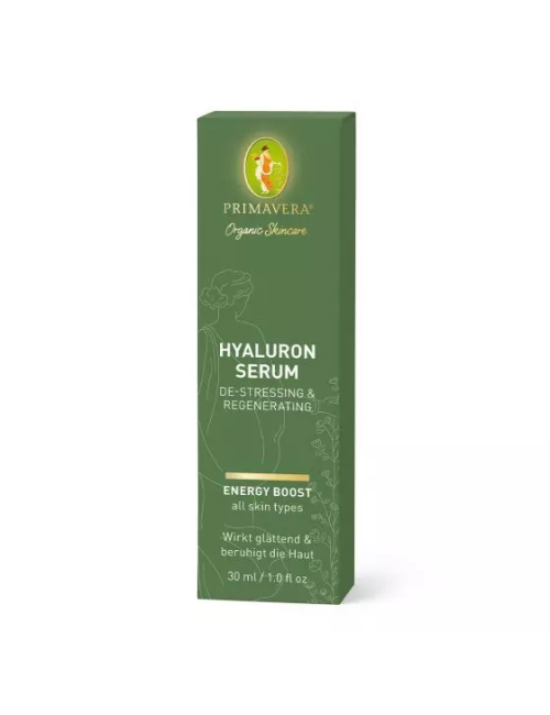 Primavera - Gesichtspflege - Hyaluron Serum - De-Stressing & Regenerating - 30 ml