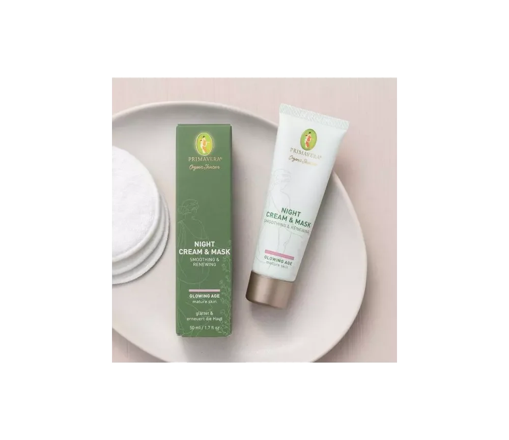 Primavera - Gesichtspflege - Night Cream & Mask - Smoothing & Renewing - 50 ml