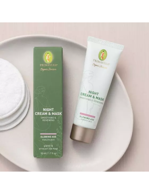 Primavera - Gesichtspflege - Night Cream & Mask - Smoothing & Renewing - 50 ml