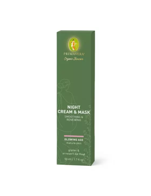 Primavera - Gesichtspflege - Night Cream & Mask - Smoothing & Renewing - 50 ml