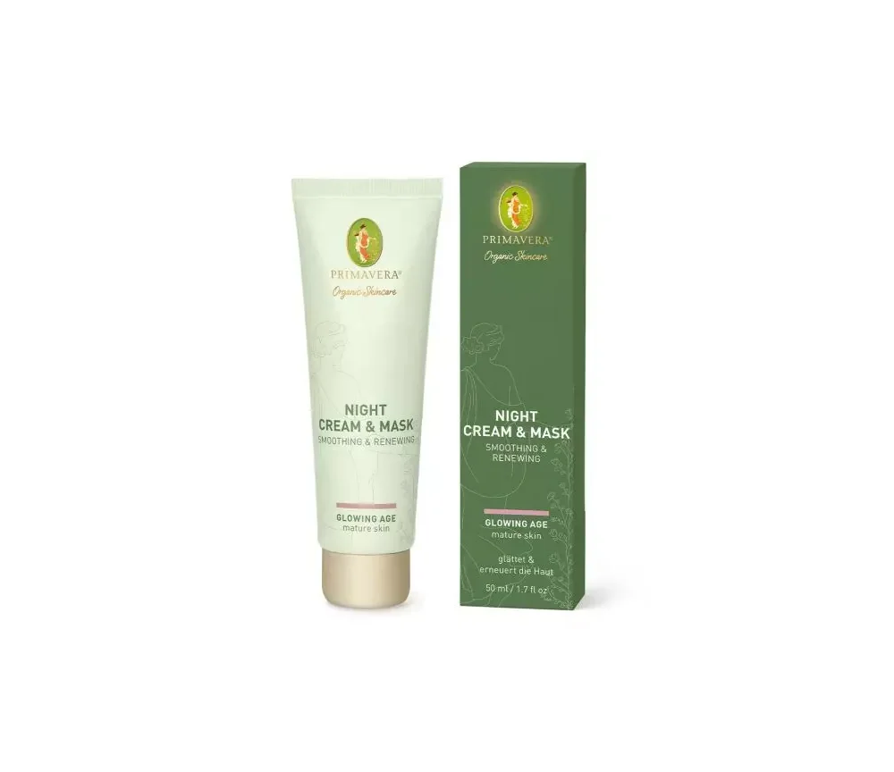 Primavera - Gesichtspflege - Night Cream & Mask - Smoothing & Renewing - 50 ml