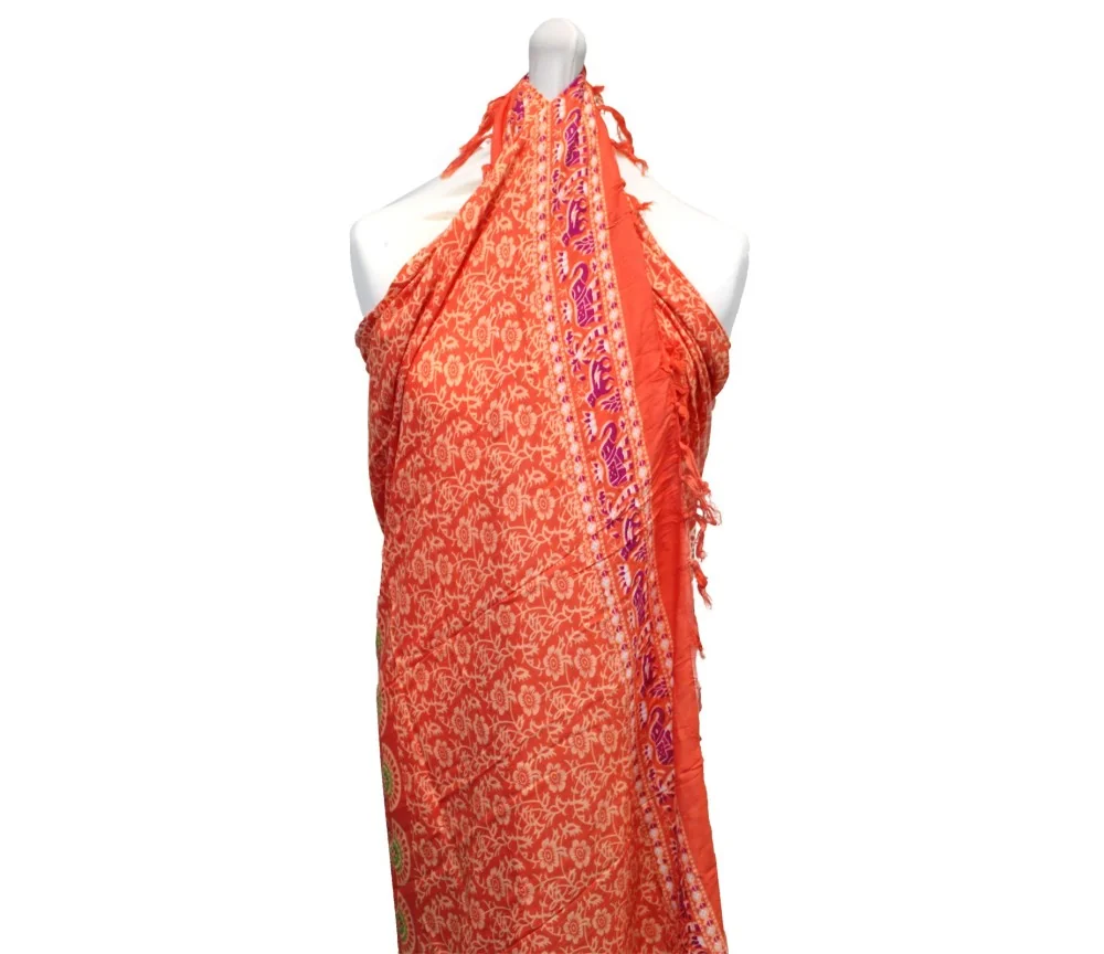 Sarong - Wickeltuch - Mandala - Viskose - Pink/Rosa - ca. 140x100 cm