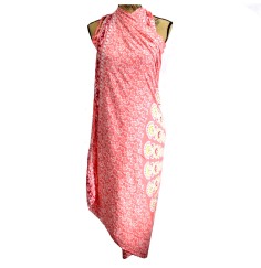 Sarong - Wickeltuch - Mandala - Viskose - Pink/Rosa - ca. 140x100 cm