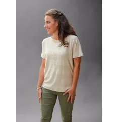 Spirit of OM - Shirt - beige melange gold