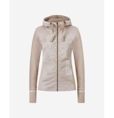Spirit of OM - Sweatjacke Damen - sand-nature