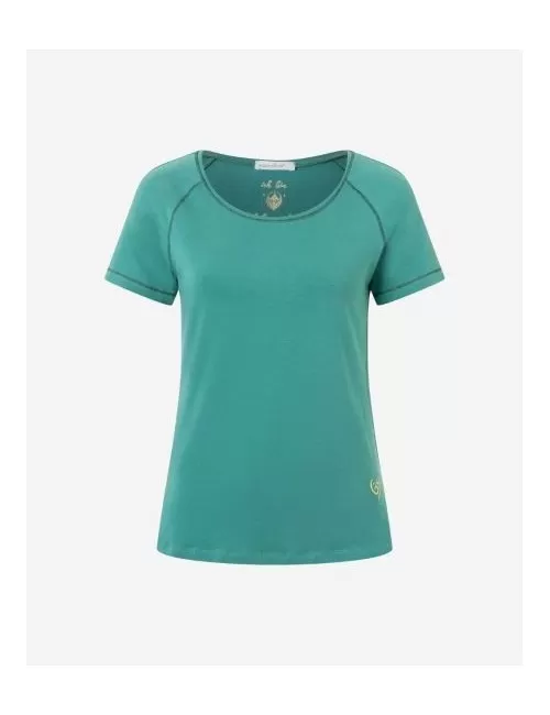 Spirit of OM - Shirt Raglan OM Herz - grün