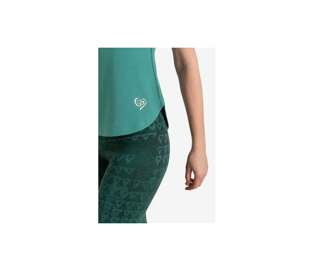 Spirit of OM - Shirt Raglan OM Herz - grün