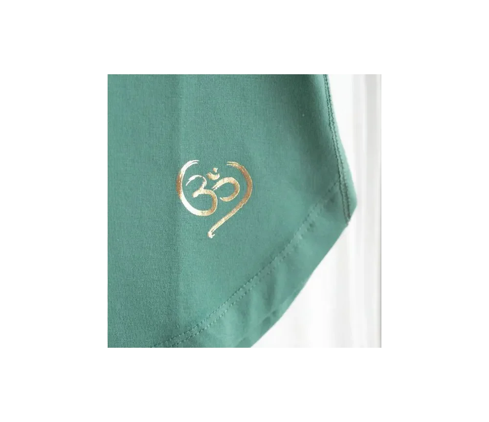 Spirit of OM - Shirt Raglan OM Herz - grün