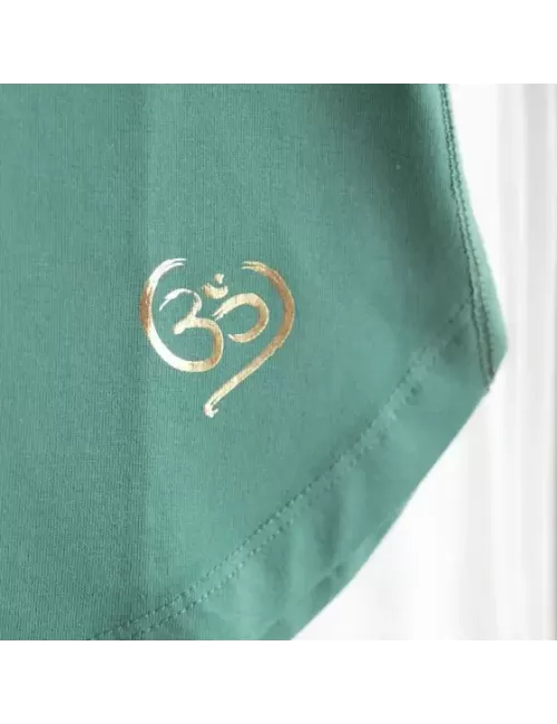 Spirit of OM - Shirt Raglan OM Herz - grün