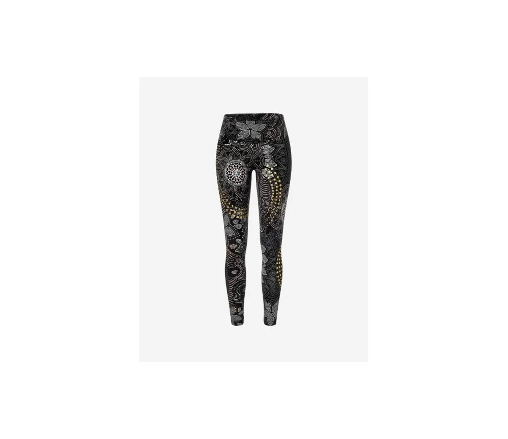 Spirit of OM - Yoga Leggings Maui - schwarz-natur