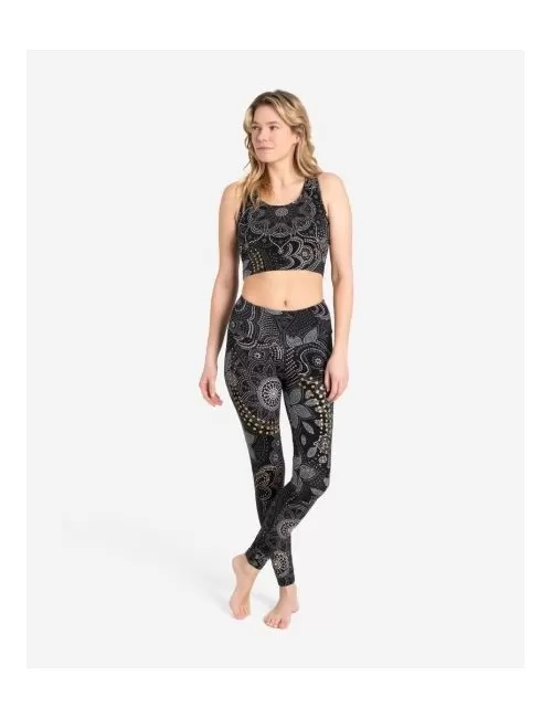 Spirit of OM - Yoga Leggings Maui - schwarz-natur