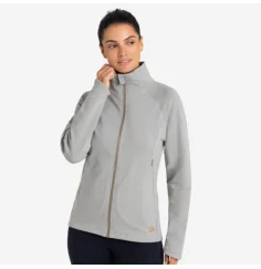 Spirit of OM - Damenjacke - kieselgrau