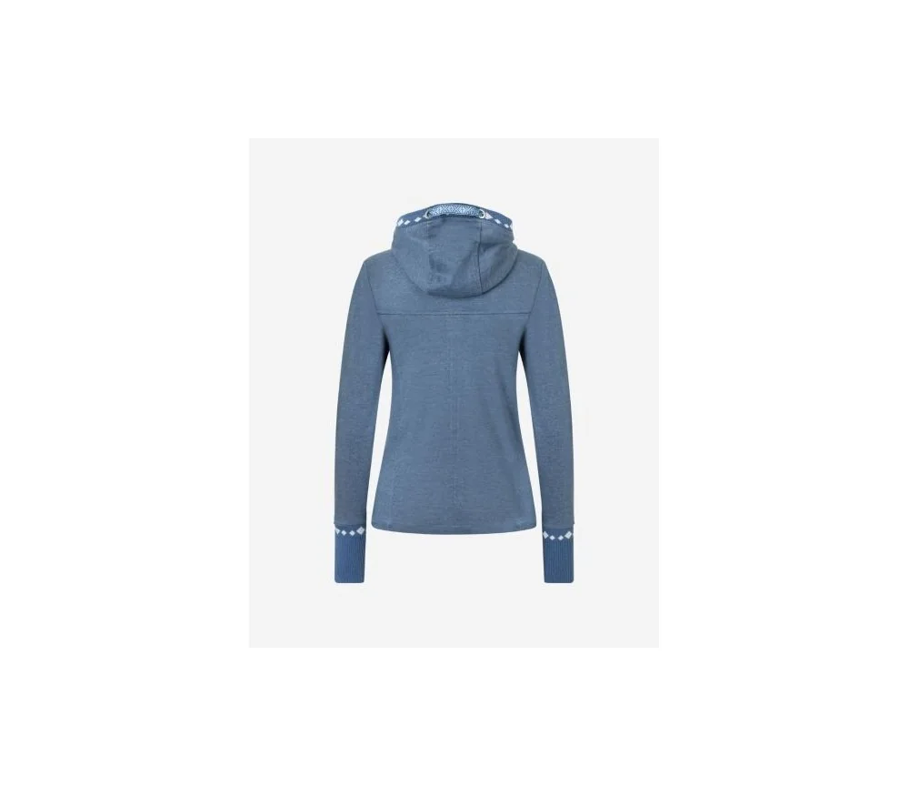Spirit of OM - Sweatjacke women - jeansblau