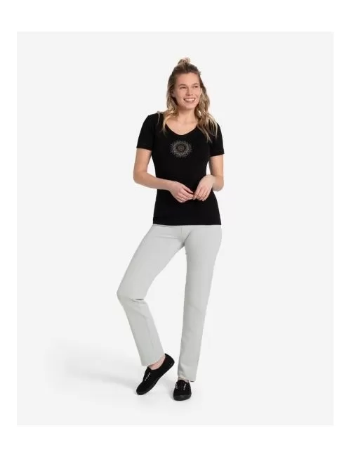 Spirit of OM - Wellnesshose Unisex - silbergrau