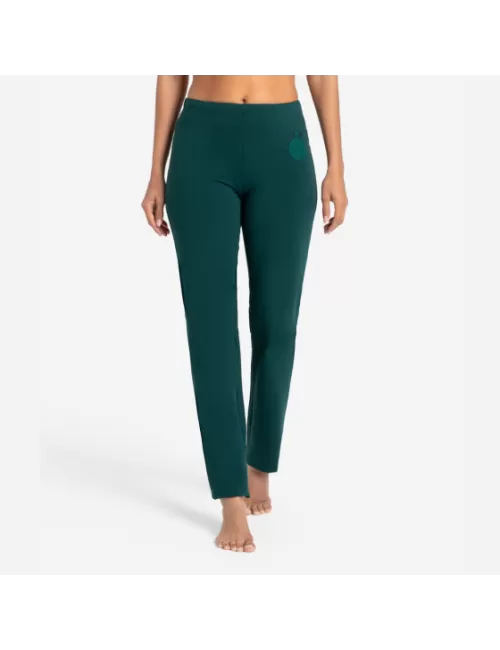 Spirit of OM - Wellnesshose Unisex - farngrün