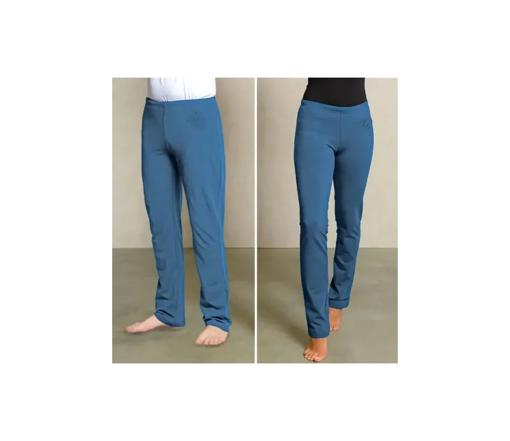 Spirit of OM - Wellnesshose Unisex - jeansblau
