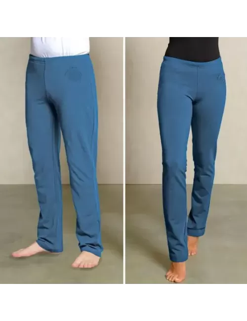 Spirit of OM - Wellnesshose Unisex - jeansblau