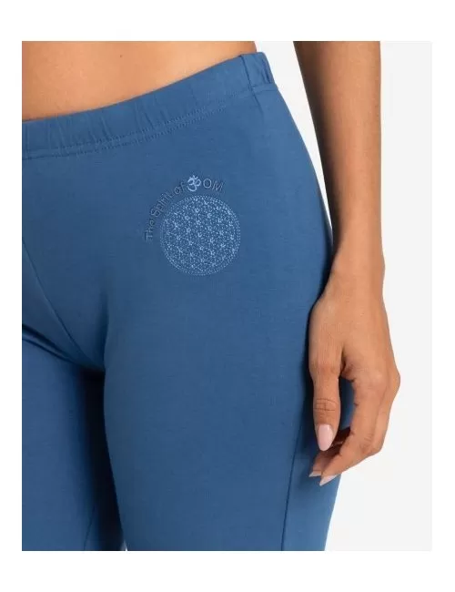 Spirit of OM - Wellnesshose Unisex - jeansblau