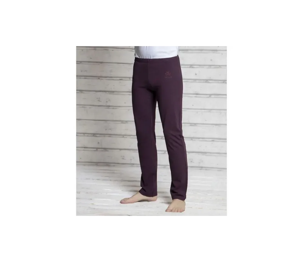 Spirit of OM - Wellnesshose Unisex - aubergine