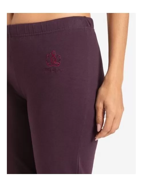 Spirit of OM - Wellnesshose Unisex - aubergine