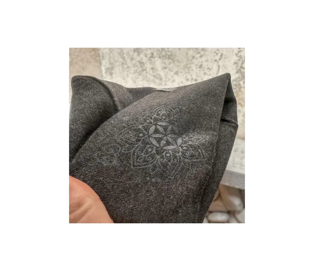 Spirit of OM - Beanie Mütze Bambus - anthrazit-melange