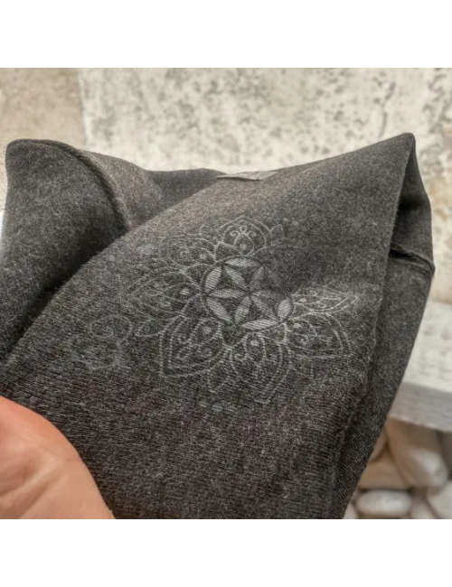 Spirit of OM - Beanie Mütze Bambus - anthrazit-melange