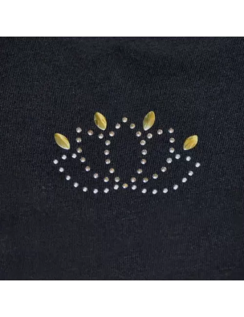 Spirit of OM - Yoga Leggings Capri - schwarz