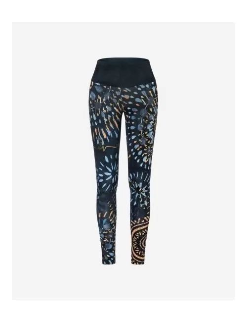 Spirit of OM - Yoga Leggings Magic - blau/gold