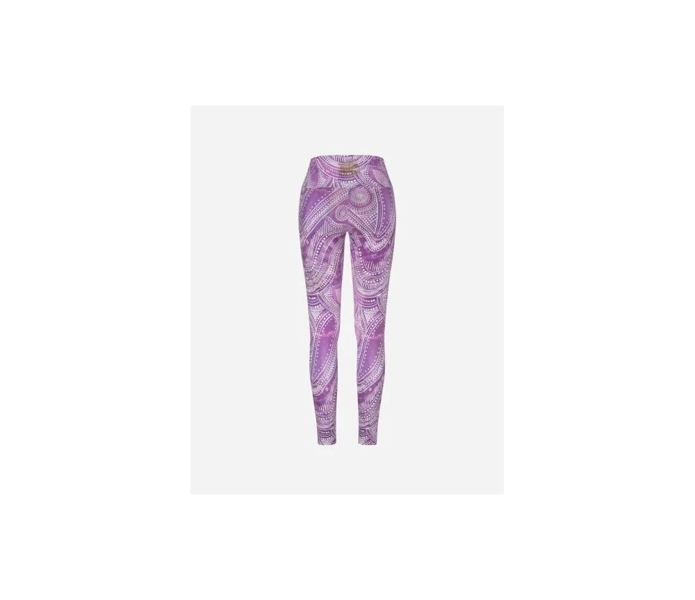 Spirit of OM - Yoga Leggings Puja - malve